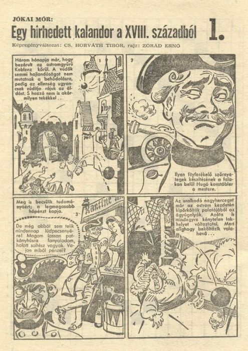 Egy hirhedett kalandor a XVII. századból