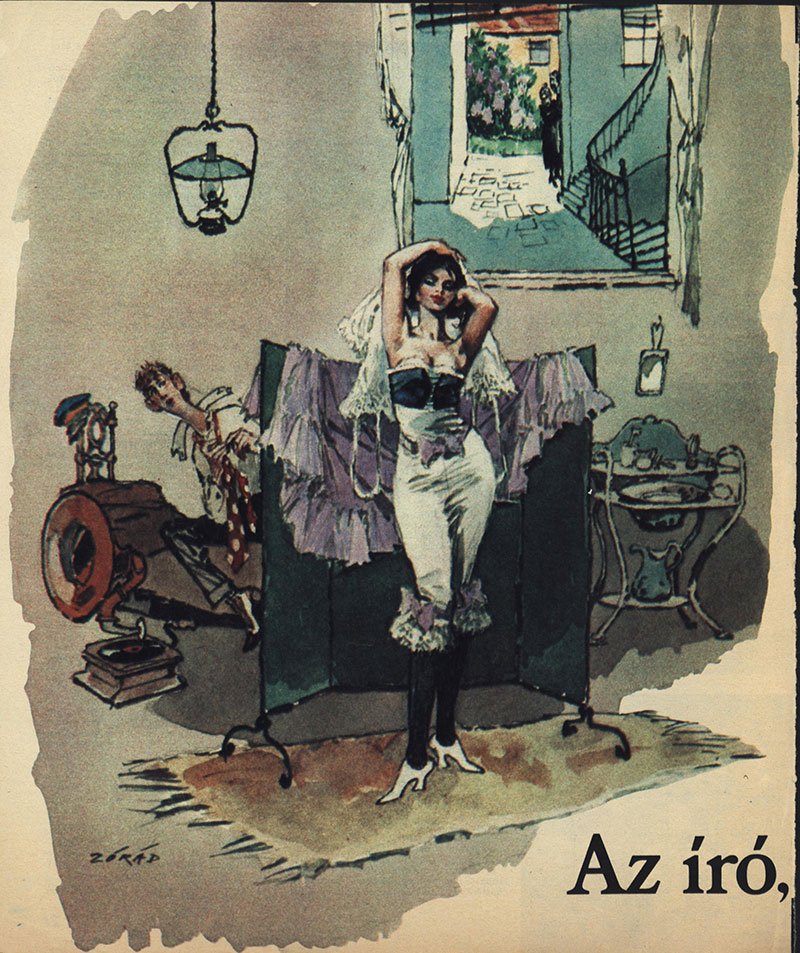 Az író, a művész és a Tabán